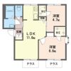 リッチモンド東林間 Aの間取り画像