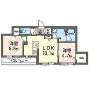 ラ・ヴィエルジュ Iの間取り画像