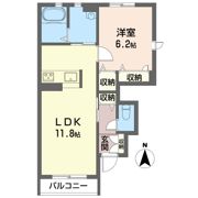 7 ヴィレッジIの間取り画像