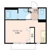 メルヴェーユの間取り画像
