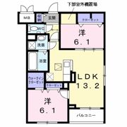 セレーナ エストの間取り画像