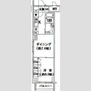 フィース水天宮前の間取り画像