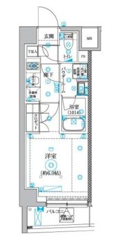 セジョリ横浜睦町の間取り画像