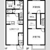Maisonette land 楠町 Ⅰの間取り画像