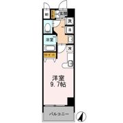カスタリア三宮の間取り画像