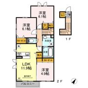 アルバ フォレスタの間取り画像