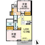 アヴァンセ横浜小机の間取り画像