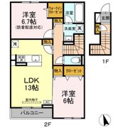アヴァンセ横浜小机の間取り画像