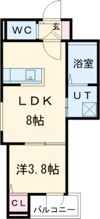 LIX京都桂川の間取り画像