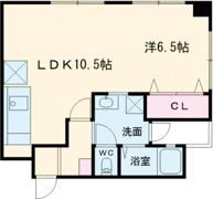 神戸コーポラスの間取り画像