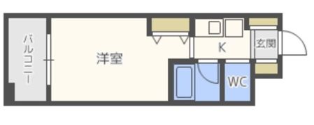エスリード三宮フラワーロードの間取り画像
