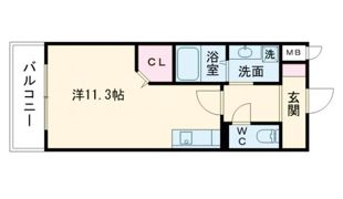 Waterfalls御幸西の間取り画像