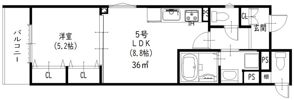 ラモーナ出口の間取り画像