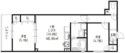 ラモーナ出口の間取り画像