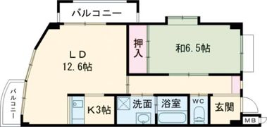 プレジオ滝野の間取り画像