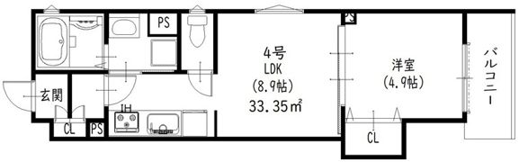 ラモーナ出口の間取り画像