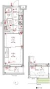 クレイシアIDZ中野野方の間取り画像
