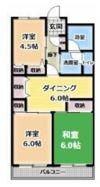 アルカディア岸の間取り画像