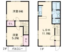 サンライズアベニュー木崎Bの間取り画像