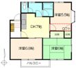 ソレイユ湘南Bの間取り画像