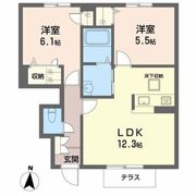 メゾンクレールの間取り画像