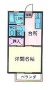サンハイツ浅岡の間取り画像