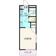 ハイツサザンクロスⅡの間取り画像