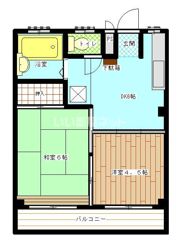 リバーサンズハイツの間取り画像