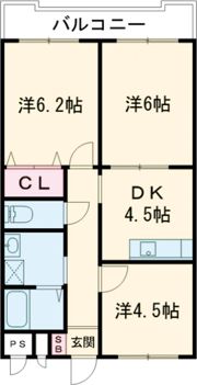 センチュリーアスカⅠの間取り画像