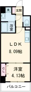 リアライズ堺宿院の間取り画像