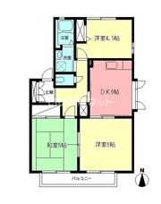 TY・メルベーユⅡの間取り画像