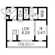 パインズハイムの間取り画像