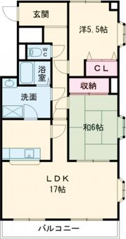 ハイタウンソレイユの間取り画像