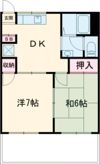 ライラックAの間取り画像