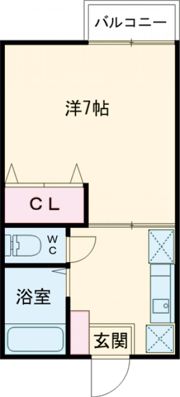 グレースBの間取り画像