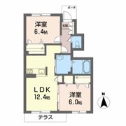 シャーメゾンNANRYU Aの間取り画像