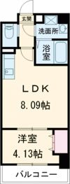 リアライズ堺宿院の間取り画像