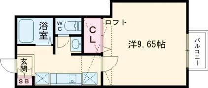 サゥーヂビバⅠの間取り画像