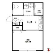 アムール リベラの間取り画像