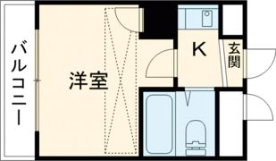 シティパレス郡山P1－Bの間取り画像