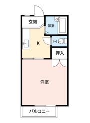 メゾンソレイユの間取り画像