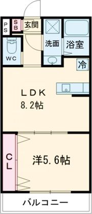エムステージ平野本町Ⅱの間取り画像