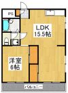 双葉ハイツⅠの間取り画像