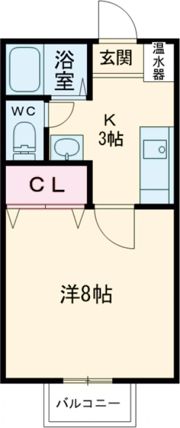 アリヴィオI番館の間取り画像