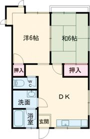 ハイムコジマの間取り画像