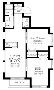 プレジール南与野の間取り画像