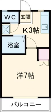 グランデージュFUJI Aの間取り画像