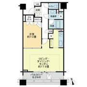 麻布市兵衛町ホームズの間取り画像