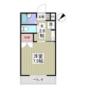 シャトー一の沢の間取り画像