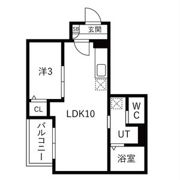 Jack gamoⅠの間取り画像